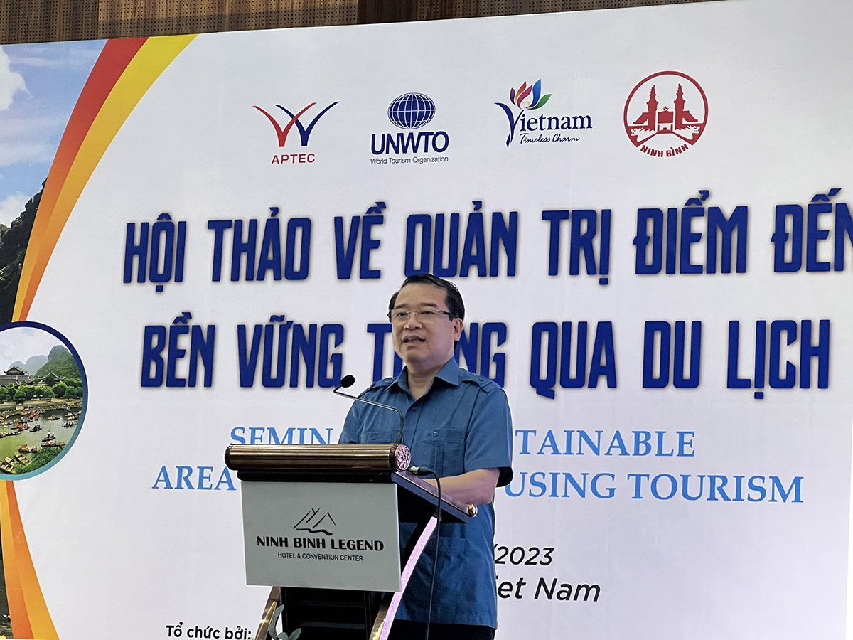 Phó Tổng cục trưởng Hà Văn Siêu phát biểu tại hội thảo